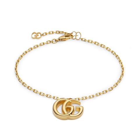 bracciale tennis diamanti gucci|Gucci Bracciale GG Running 18 carati con diamanti.